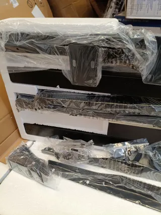 SONGMICS Escritorio Eléctrico, Regulable 140x60 cm