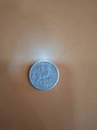 Moneda 10 céntimos España 1953