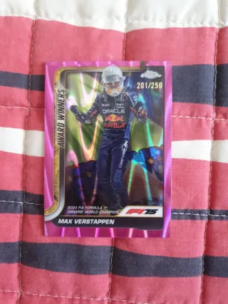 Max Verstappen 2024 F1 Chrome 201/250