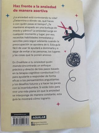 Libro de autoayuda anti ansiedad