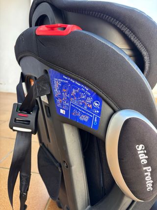 Silla coche Sparco Negra y Roja