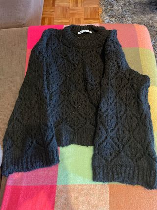 Jersey Zara Negro Talla Única