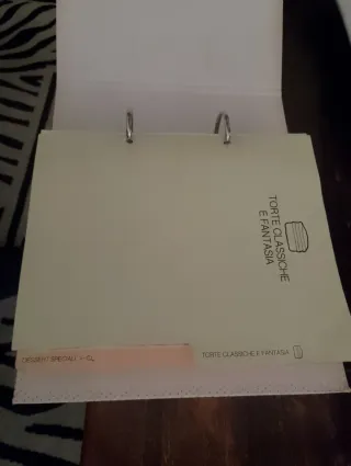 Raccolta ricette i miei dolci comode schede