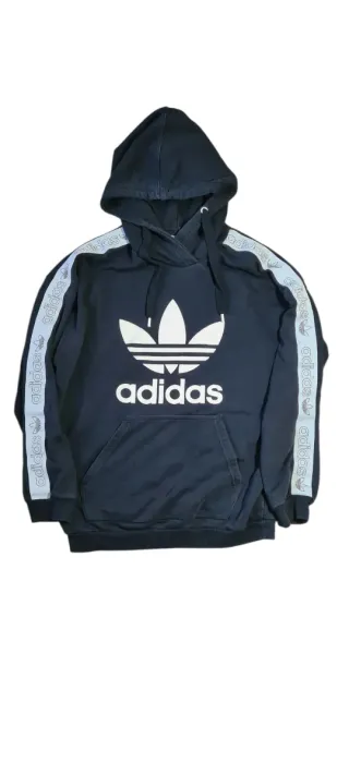 Sudadera Adidas Negra con Logo
