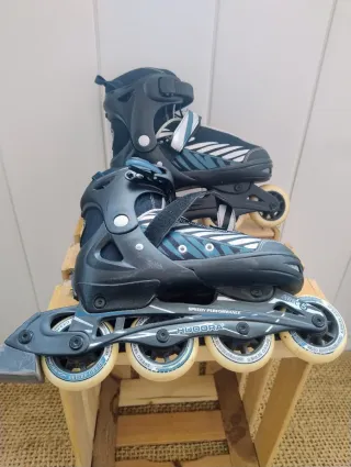 Patines en línea talla 37-40 + protecciones