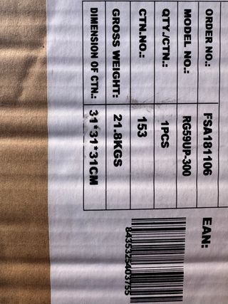 Bobina Cable Coaxial RG59+2 Blanco 250 metros