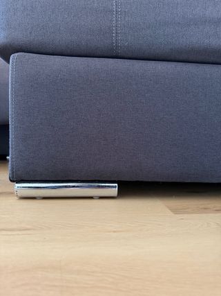 Sofá Chaise Longue Gris Grande