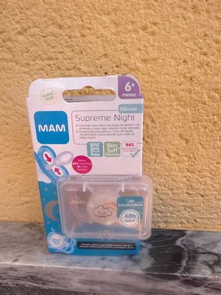 Chupete MAM Supreme Night Silicona 6+ meses