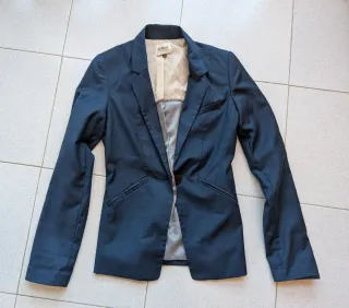 Americana azul Bershka