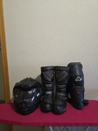 Botas Moto Forma Adventure Talla 43 Negras