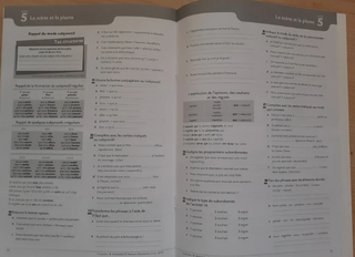 Libro de ejercicios Frances " Tu Parles "