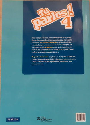 Libro de ejercicios Frances " Tu Parles "