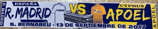 Bufanda Real Madrid vs APOEL 2017