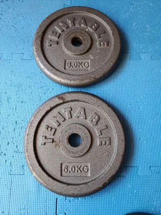 Dischi da Pesi Tentable 6kg (28mm)