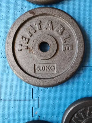 Dischi da Pesi Tentable 6kg (28mm)