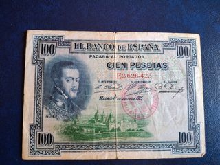 Billete 100 Pesetas Banco de España 1925