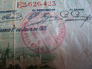 Billete 100 Pesetas Banco de España 1925