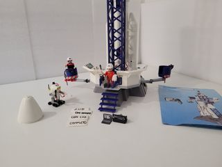 Misión Geo Cohete espacial de Playmobil COMPLETO