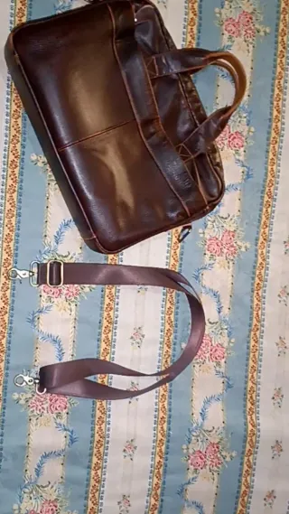 Maletín de Cuero Vintage.