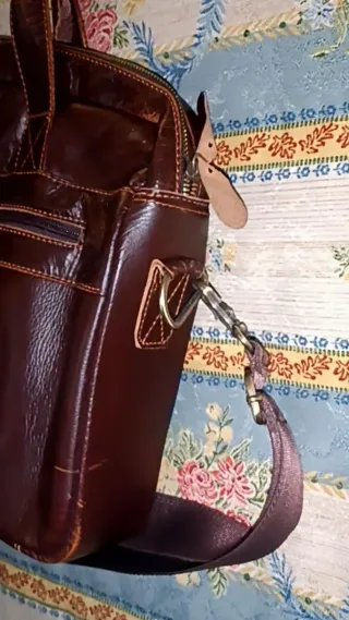 Maletín de Cuero Vintage.