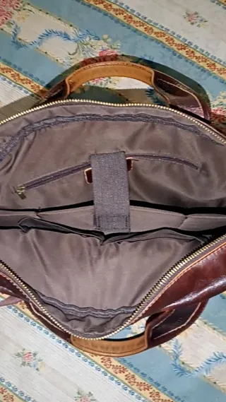 Maletín de Cuero Vintage.