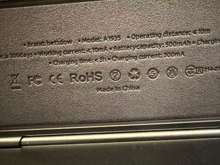 Bettdow Teclado con teclado mágico para iPad Air