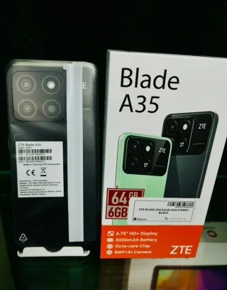 ZTE Blade A35 64GB Negro/Verde