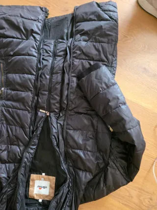 Abrigo Ellesse Negro con Capucha