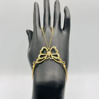 Pulsera Manita Mariposa 18K