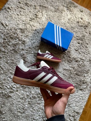 Adidas Samba Rojo/Blanco