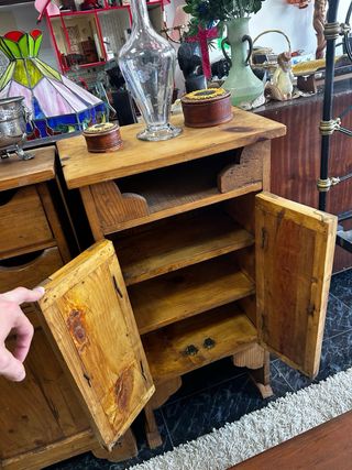 Muebles rústicos madera maciza originales