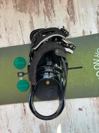 Tabla de Snowboard Verde