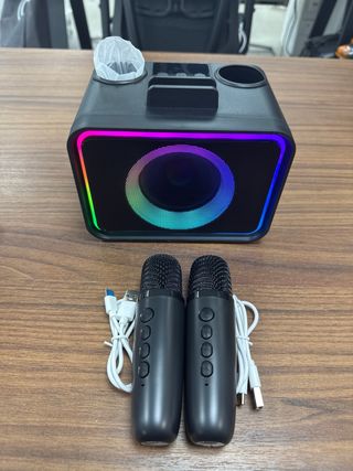 Mini Karaoke K26 con Luces LED