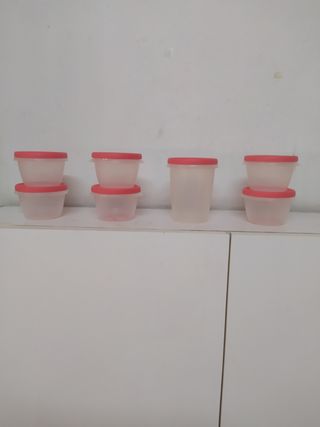 Botes de plástico poner cosas