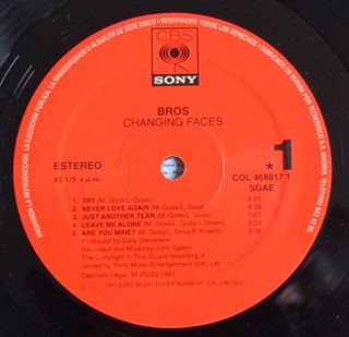 Vinilo Bros - Changing Faces
