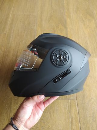 Casco modular NUEVO negro mate XL