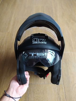 Casco modular NUEVO negro mate XL