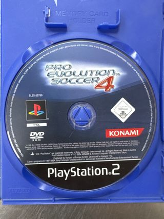 Pro Evolution Soccer 4, Sony PS2