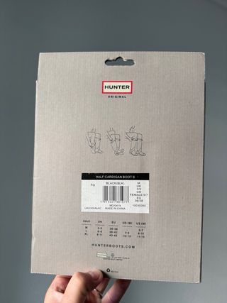 Calcetines Hunter Original Tall Talla M