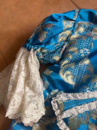 Traje de Fallera Antiguo Brocado