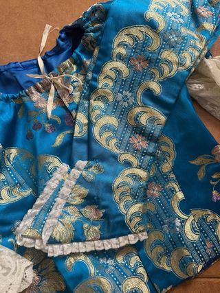 Traje de Fallera Antiguo Brocado