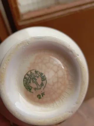 2 Tazones Antiguos Decorados Dorados