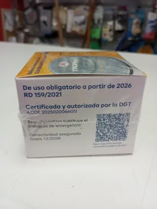 Baliza de emergencia V16 con Geolocalización/IoT