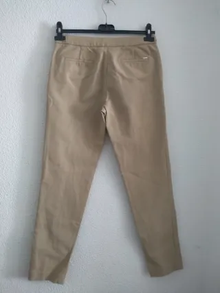 Pantalón Massimo Dutti Beige
