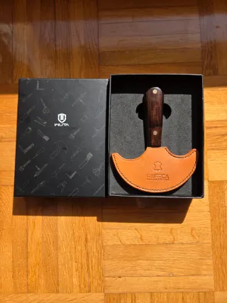 Cortador redondo de cuero