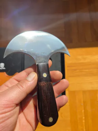 Cortador redondo de cuero