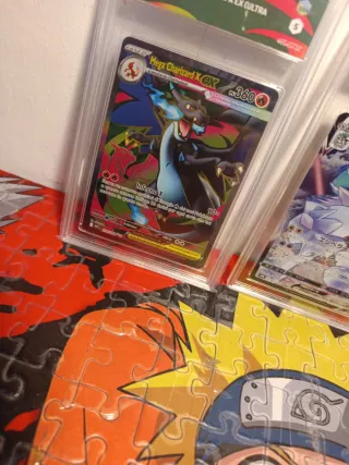 Carte Pokemon Mega Charizard X EX & Calyrex VMAX