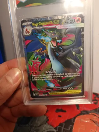Carte Pokemon Mega Charizard X EX & Calyrex VMAX