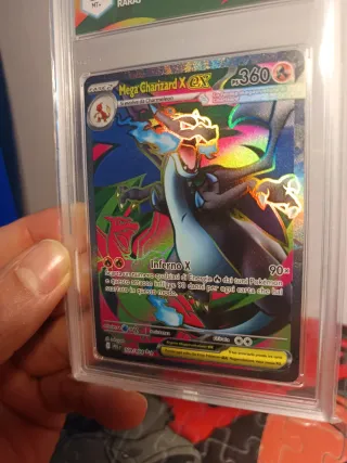 Carte Pokemon Mega Charizard X EX & Calyrex VMAX