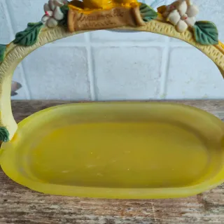 Cestino decorativo limoni